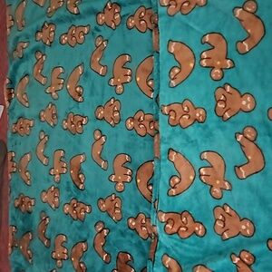 Gingerbread Throw Blanket